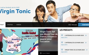 L'équipe de Virgin Tonic à Strasbourg, vendredi 27 mars de 22h à minuit, pour la dernière étape du World Tour de France de Camille Combal.