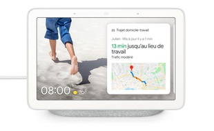 Le Google Nest Hub et son écran de 7 pouces, en France le 28 mai.