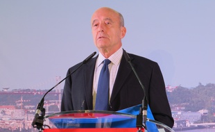 Alain Juppé, lors de sa conférence de rentrée, le 18 septembre 2014