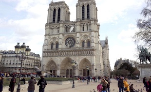 Notre-Dame en mars 2017.