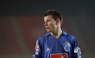 L'attaquant strasbourgeois Kevin Gameiro en janvier 2006.