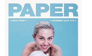 Miley Cyrus en Une du magazine «Paper»