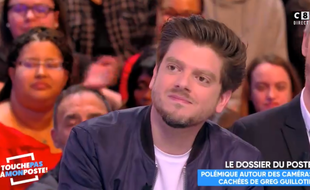 Greg Guillotin sur le plateau de «Touche pas à mon poste»