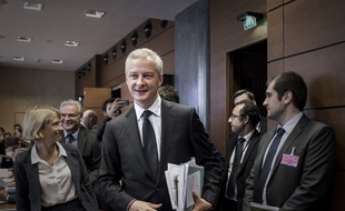 Le ministre de l'Economie Bruno Le Maire