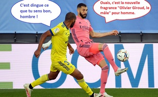 Rafa Jiménez a de drôles de préoccupations en plein match face au Real.