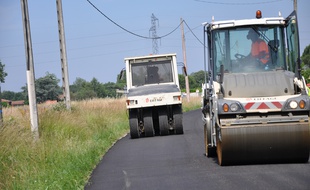 Une portion de la route entre Cornebarrieu et Pibrac, au nord de Toulouse, a été réalisé grâce à un nouveau procédé.