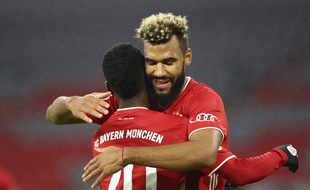 Eric Choupo-Moting et Bouna Sarr ont réussi leurs débuts avec le Bayern Munich, le 15 octobre 2020.