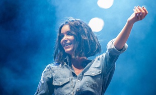 Jenifer, lors d'un concert à Bordeaux, en juillet 2012.