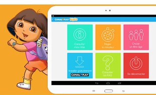 La nouvelle offre Canal Play Kids est proposée sans supplément avec le service de SVOD Canal Play.