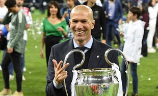 Ca fait déjà 3 C1 pour Zidane entraîneur.