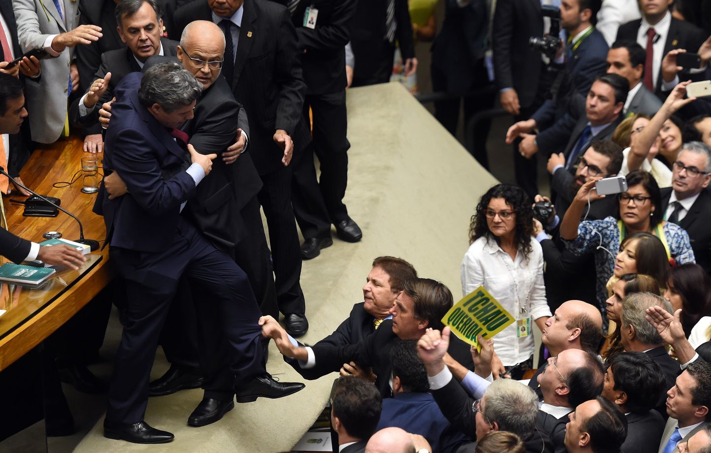 Députés en réunion