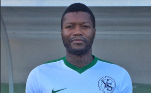 Cissé avec son nouveau maillot