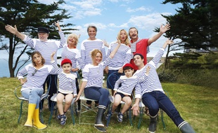 La smala de la série courte «En famille».