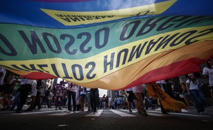 La 21ème gay pride organisée à Sao Paulo, en juin 2017