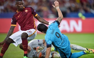Le défenseur allemand de la Roma Antonio Rudiger est impliqué dans l'action sur laquelle le commentaire raciste du consultant a eu lieu.
