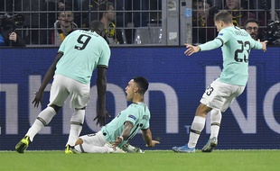Lautaro Martinez forme un duo de fou avec Lukaku.