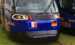 Le tram transfrontalier entre Strasbourg et Kehl avait été inauguré en 2017.