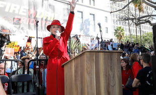 L'actrice et activiste Jane Fonda