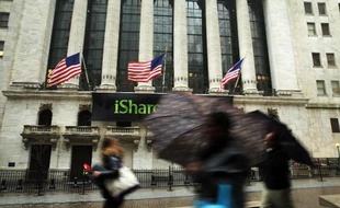 La Bourse de New York le 20 avril 2015