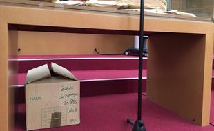 Pièces à conviction dans le procès des "bébés de Galfingue".