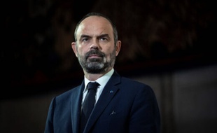 Le Premier ministre Edouard Philippe lors de son discours devant le Conseil économique, social et environnemental (CESE), le 11 décembre 2019, à Paris.