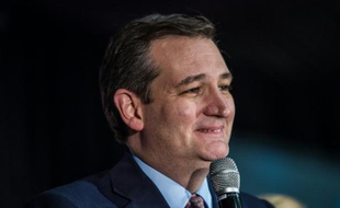 Ted Cruz le 1er février 2016 à Des Moines dans l'Iowa