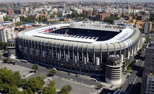 Le stade Santiago Bernabeu