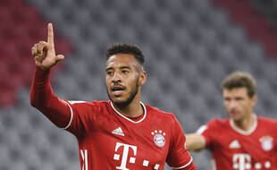 Tolisso a inscrit un but contre le Borussia