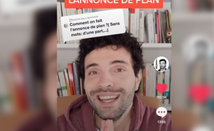 Professeur d'histoire, sur TikTok, Yann Bouvier poste des contenus pédagogiques et fun à la fois.