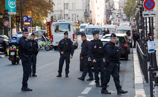L’Ile de la Cité a été immédiatement bouclée par les forces de l'ordre