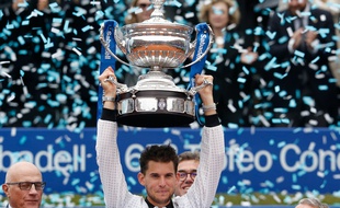 Dominic Thiem s'impose en finale de l'ATP 500 de Barcelone.
