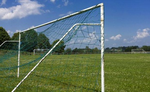 Un terrain de football