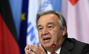 António Guterres, secrétaire général de l’ONU