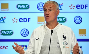 Didier Deschamps en conférence de presse