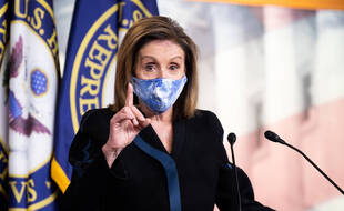 Nancy Pelosi le 13 novembre 2020, devrait normalement être réélue Speaker de la Chambre en janvier prochain.