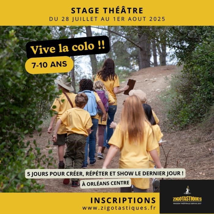 Stage 7-10 ans : Vive la colo !