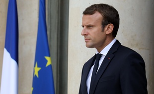 Emmanuel Macron, le 31 août 2017, à Paris. AFP PHOTO / LUDOVIC MARIN