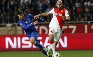 Aymen Abdennour au duel avec Alvaro Morata, le 22 avril 2015