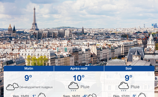 Météo Paris: Prévisions du jeudi 14 janvier 2021