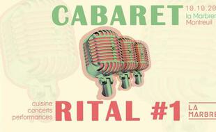 Visuel officiel du Cabaret Rital