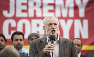 Jérémy Corbyn, candidat à la direction du Parti travailliste