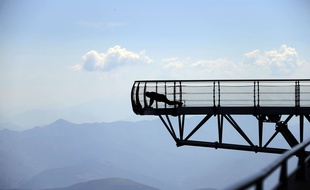 Au Pic du Midi.