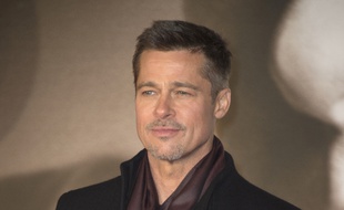 L'acteur Brad Pitt à Londres