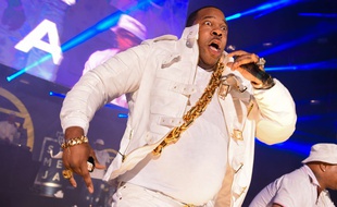 Busta Rhymes, en concert le 7 juin 2015, dans le New Jersey.