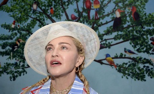 Madonna au Malawi, en juillet 2018.