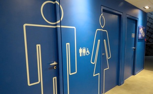 Illustration de toilettes.