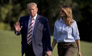 Donald et Melania Trump, le 4 août 2019.