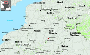 La commune de Morlincourt, dans l'Oise.