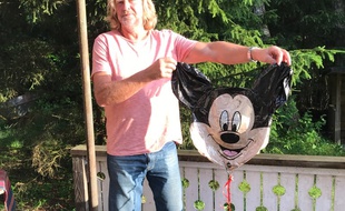 Le ballon a été retrouvé en Suède par un couple de Danois en vacances.