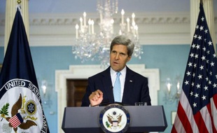 John Kerry s'exprime le 30 août 2013 à Washington